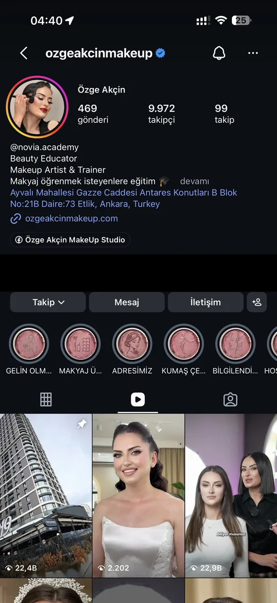Özge Akçin Makeup